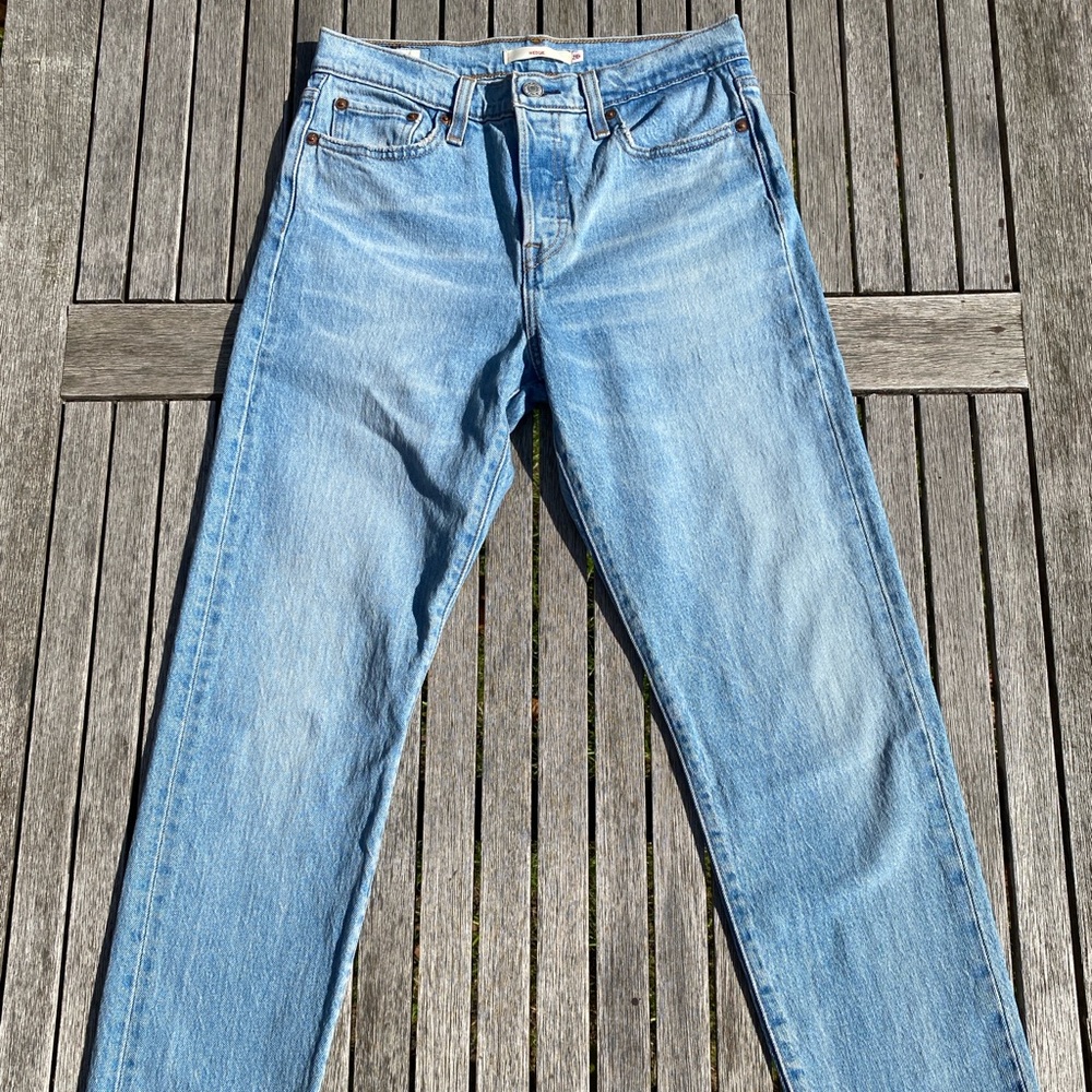 Levi's Wedge Blue Jeans